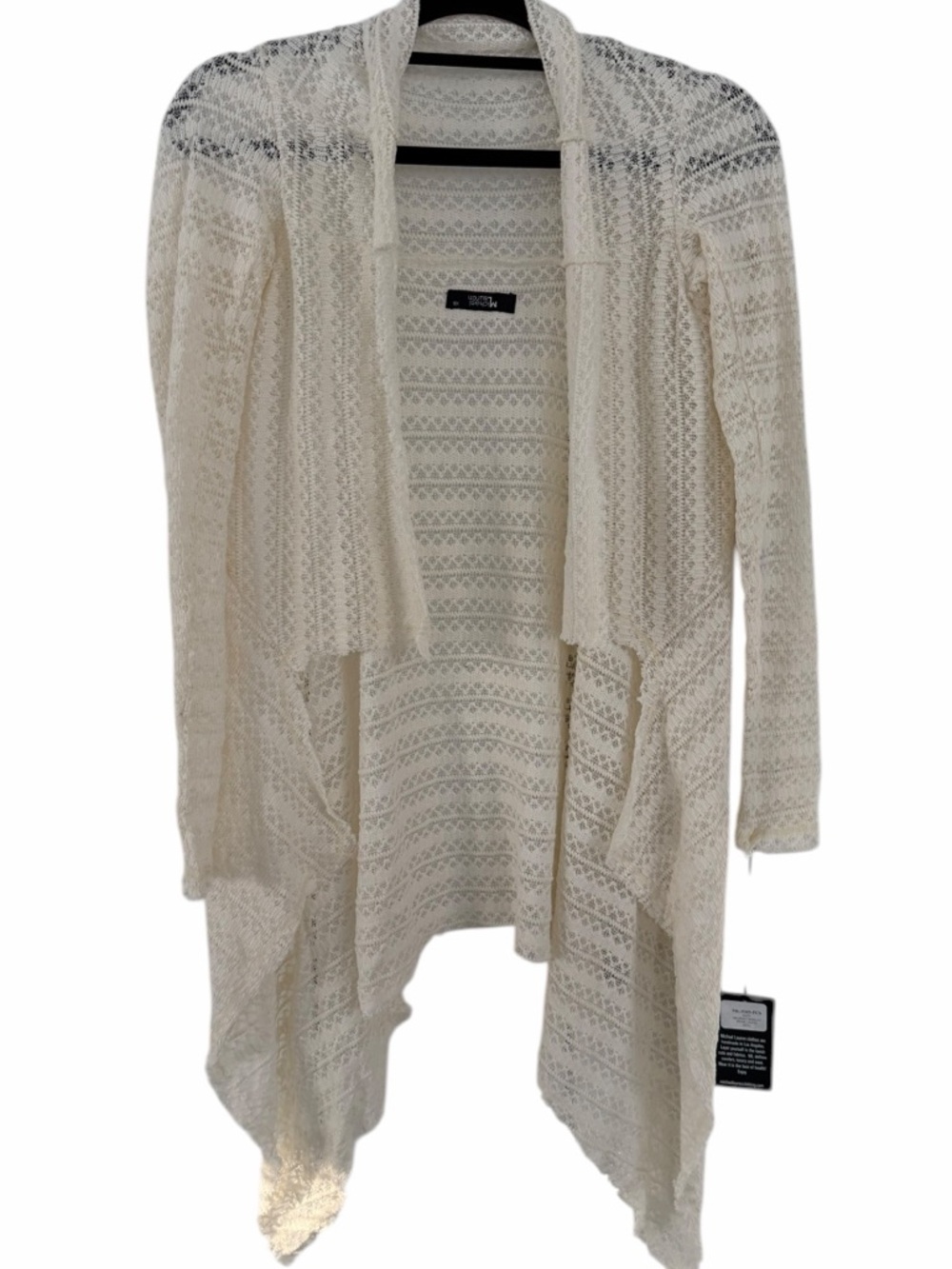 MICHAEL LAUREN OZZY DRAPED CARDIGAN WEAR 2 WAYS Lightweight REVOLVE Size XS